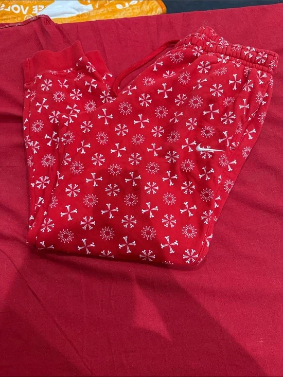 Nike Red -Print Jogger Pants