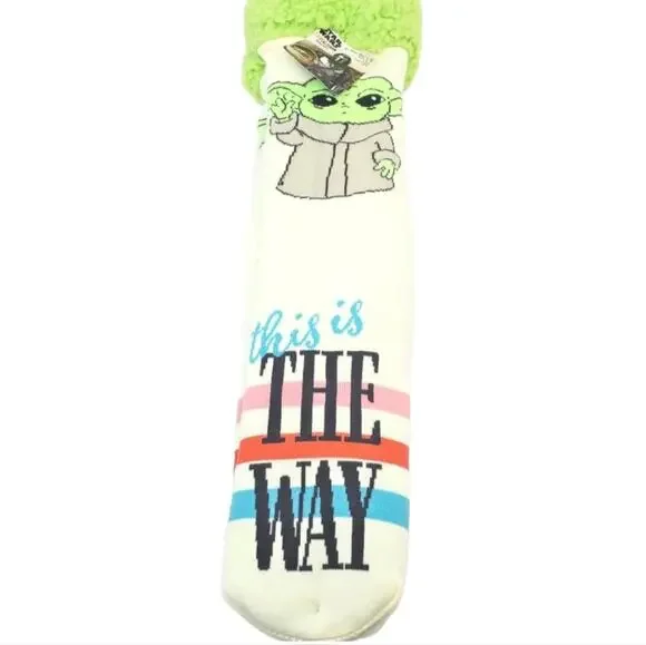 Star Wars Mandalorian The Child Fuzz Socks