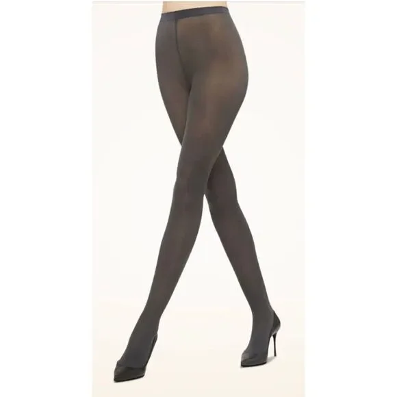 Wolford Velvet De Luxe 50 Tights black size small new in package