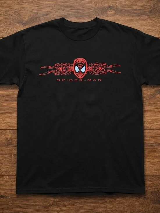 Spider-Man Black Graphic Tee