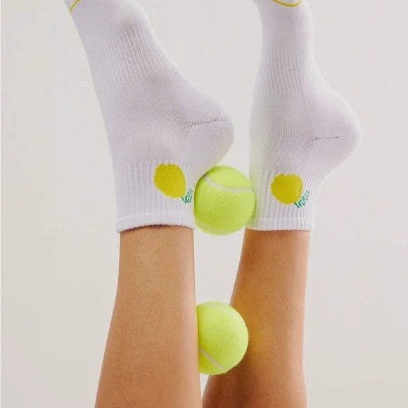 Free People Fruity Frolic Lemon Socks anew with Tags
