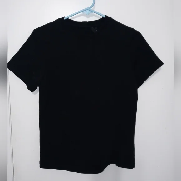 Helmut Lang Short Sleeve Basic Black Heavyweight Classic T Shirt M