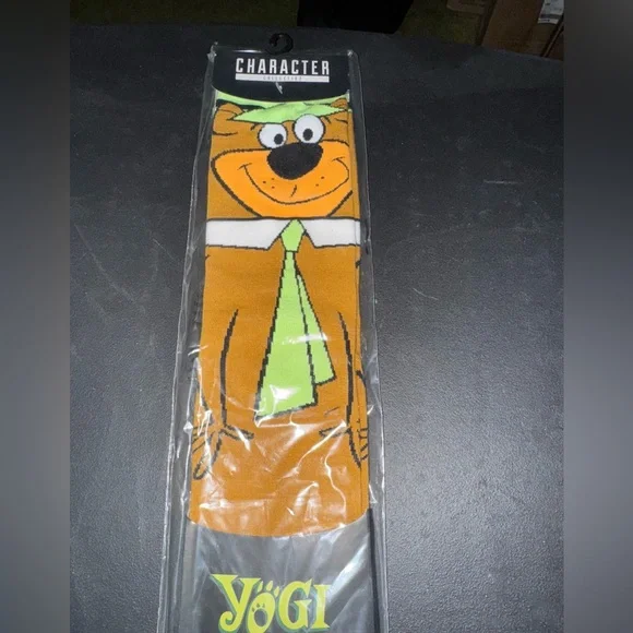 Yogi Bear Character Socks knee high
