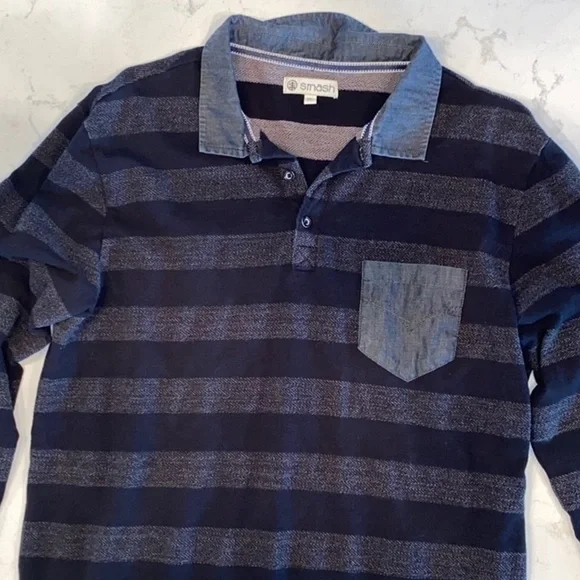 SMASH Long Sleeved Collared Shirt Stitch Fix