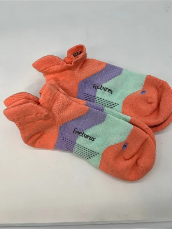 Feetures Elite Max Cushion No Show Tab Running Socks Medium 2 Pack New