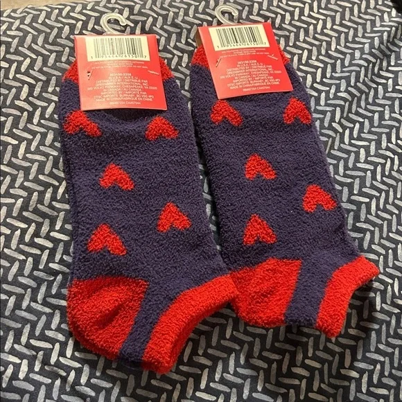 Valentines Day Fuzzy Socks