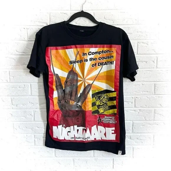 Altamont Mike Jones X Mikhail Bortnik Nightmare on Elm Street T-Shirt Size Small