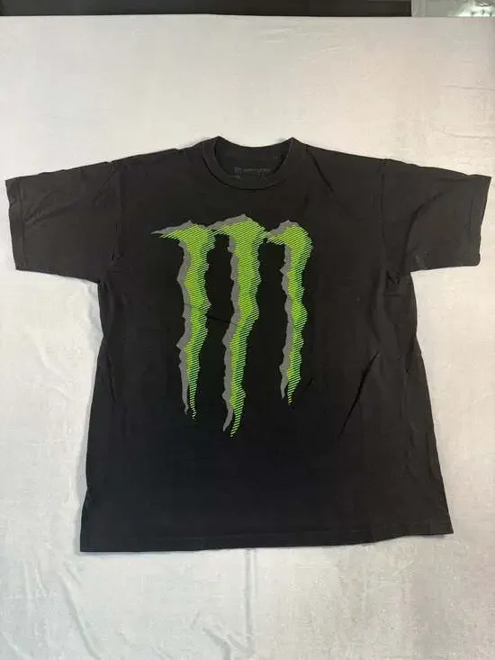 Monster Energy Graphic Logo Short Sleeve T-Shirt Black