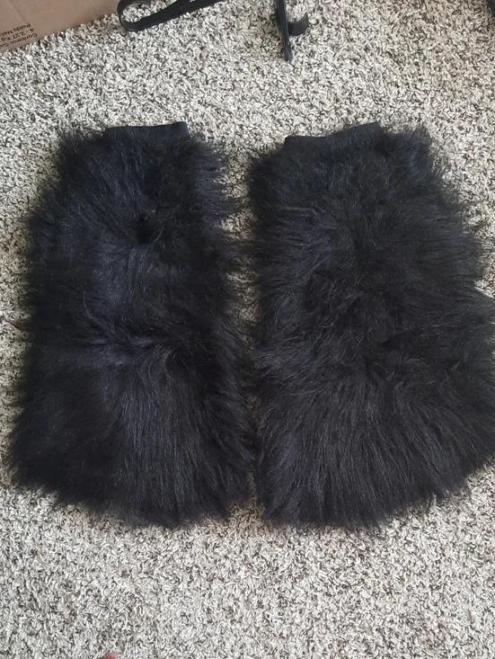 Faux Fur Rave Boot Covers