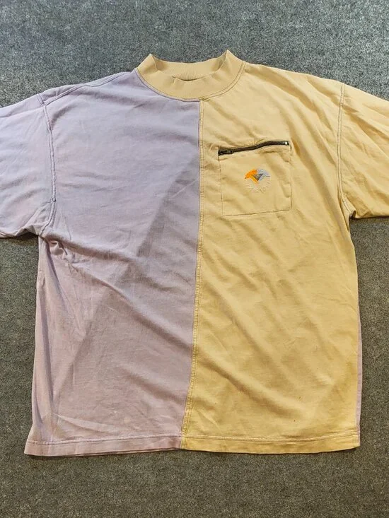 Jamie Sadock IXSPA Basix Vintage Color‑Block Tee – Men’s M/L