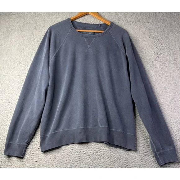 Outerknown Sweatshirt Mens Large Gray The California Series Crewneck Pullover