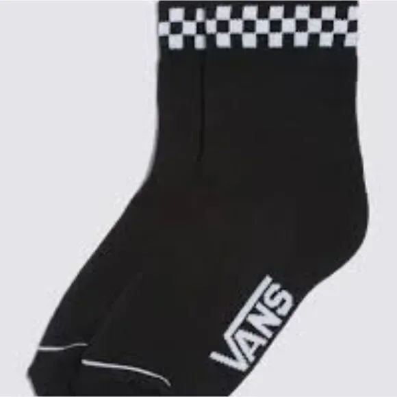 Vans Peek-A-Check Half Crew Sock