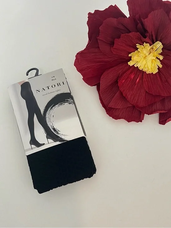 # New Natori Sissal Black Tights - Size Small / Medium- New With Tag - Reemoly