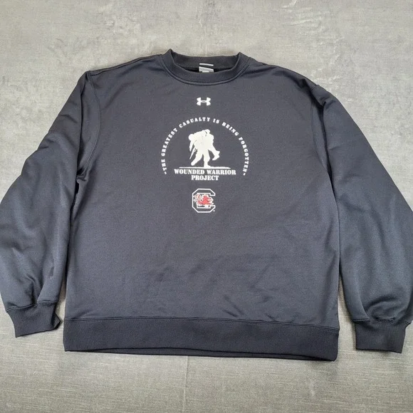 Under Armour Wounded Warrior Project South Carolina Gamecocks Sweatshirt Mens LG