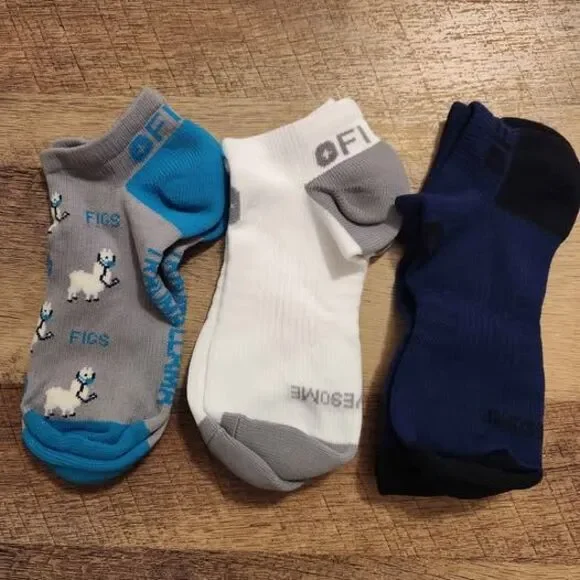 Figs Ankle Socks Medium NEW