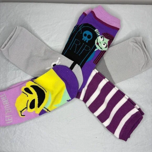DISNEY SOCKS NWOT 5 Pair Nightmare Before Christmas