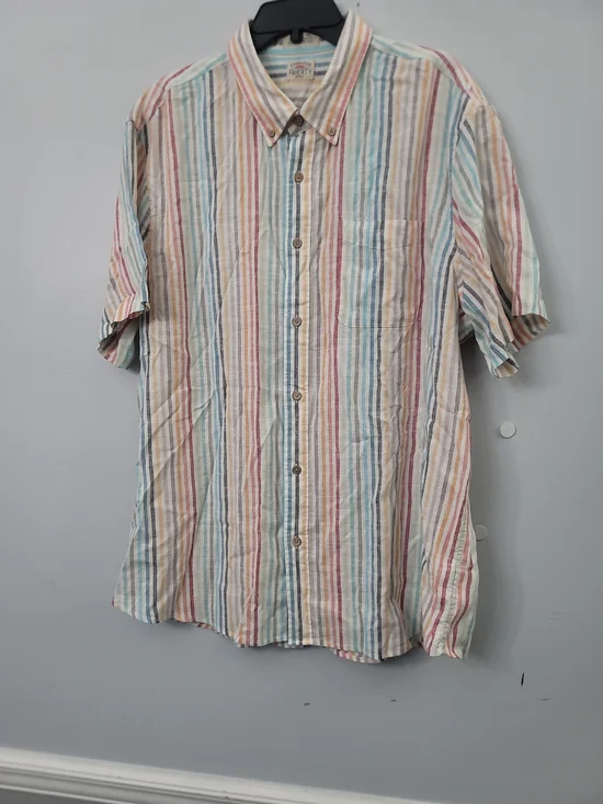Faherty Short-Sleeve Breeze Shirt - Bay Reef