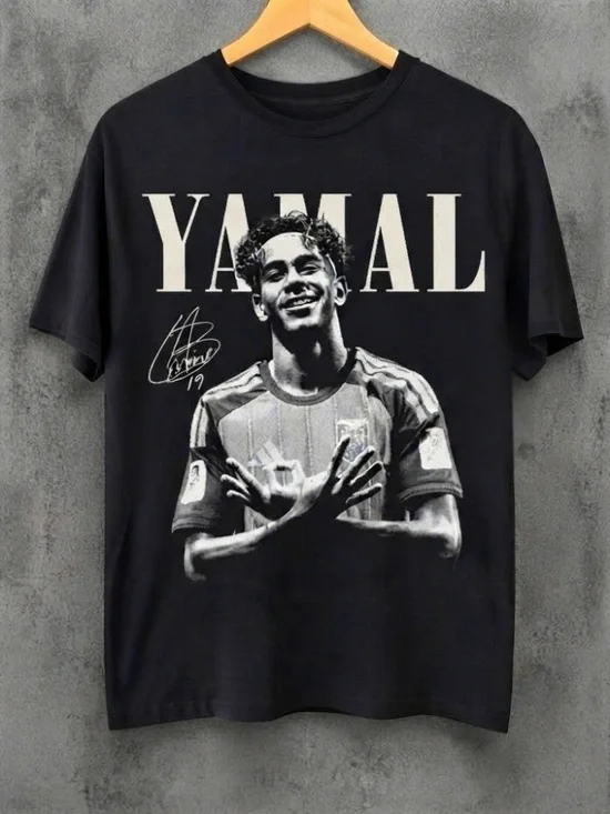 Lamine Yamal Spain Signature Vintage Shirt