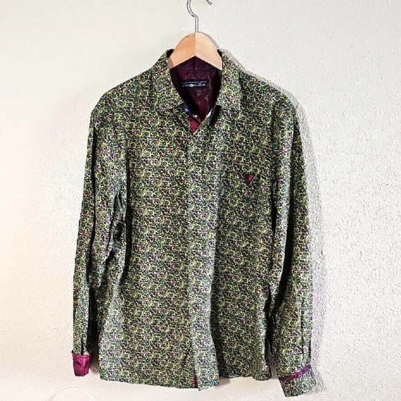 John Lennon & Pual McCartney Casula Button  Shirt.