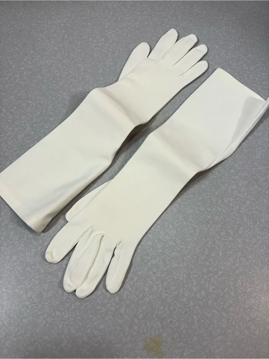Classic Long White Gloves for Women