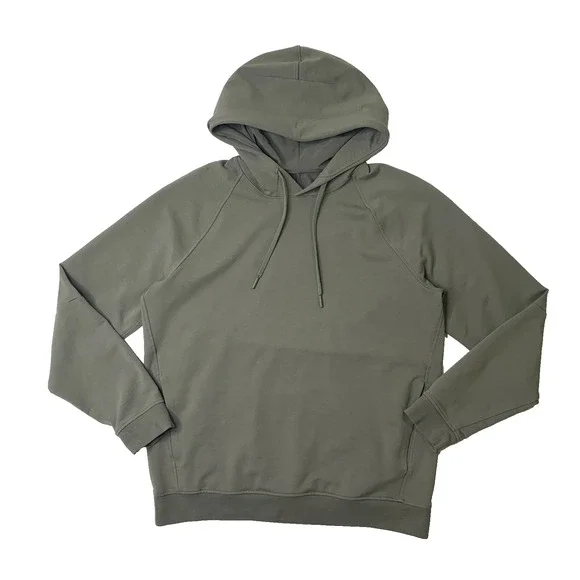 Lululemon Hoodie Mens L Large Sage City Sweat Pullover Stretch Post Workout