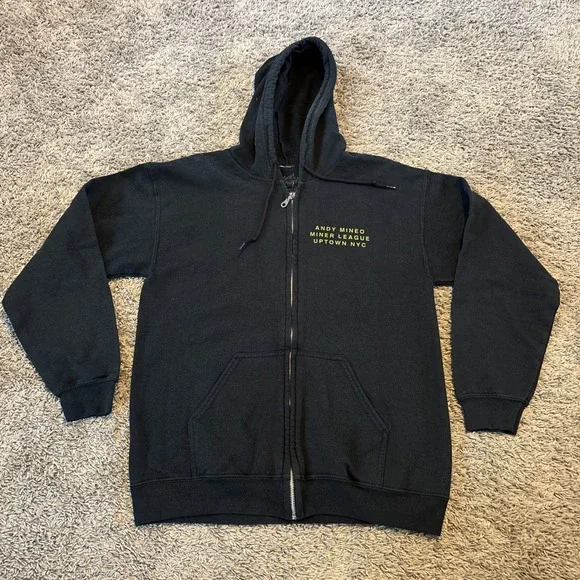 Andy‎ Mineo TOUR Band Hoodie Sweatshirt Merch M Medium Miner League