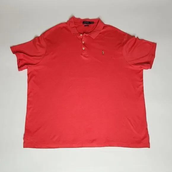 Ralph Lauren Polo Big & Tall soft Cotton Classic Fit Polo shirt 2XL XXL