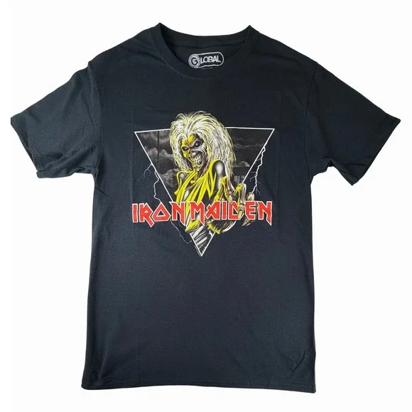 Iron Maiden Eddie Graphic‎ Tee – Official Licensed – Black – Small