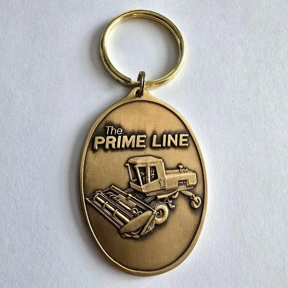 Vintage Hesston's Prime Line Farm Equipment Limited Edition Key Chain 1985
