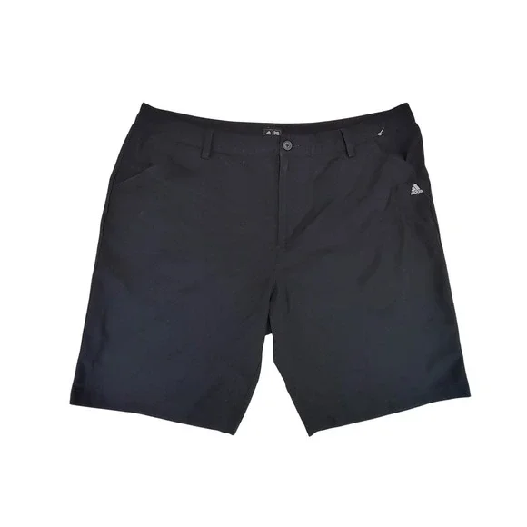 Adidas Men's‎ Black Golf Shorts Size 40 Flat Front Athletic Performance