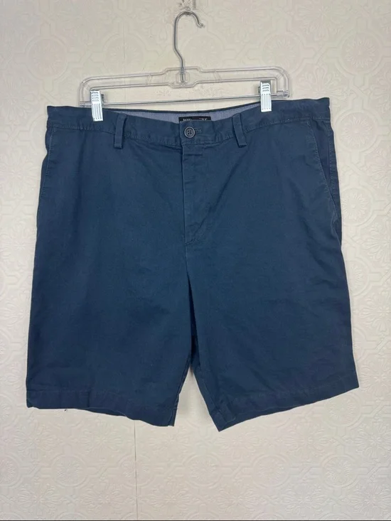 Banana Republic Aiden Shorts Men’s Size‎ 36 Blue Chino Casual Cotton Shorts