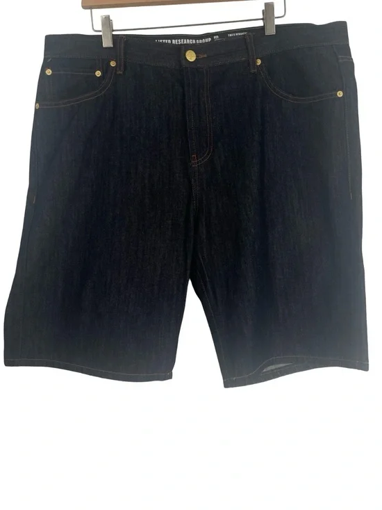 Lrg Lifted Research Group True Straight size 38 Dark Denim Jean Shorts