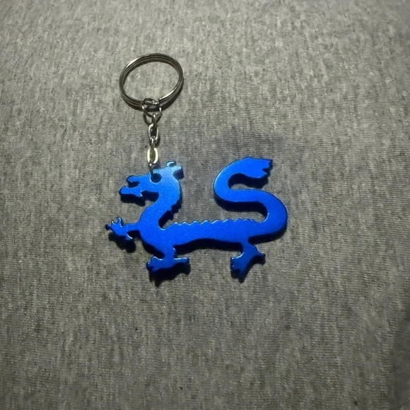 Blue Dragon Keychain