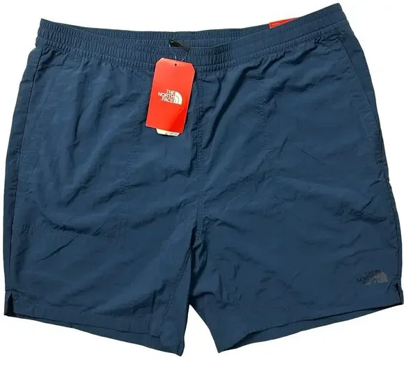NWT Men's The North Face PO Pull On Adventure Shorts Blue Wing Teal sz XL x 7