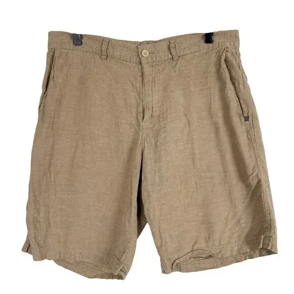 Patagonia Mens Back Step Shorts Hemp Blend 9L Beige - 32