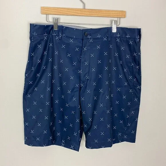 Walter Hagen Golf Club Blue Shorts Perfect‎ 11 Performance Mens 38