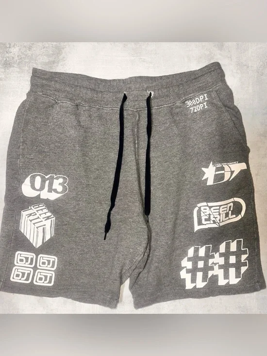 Grey Been Trill sweat shorts Size M