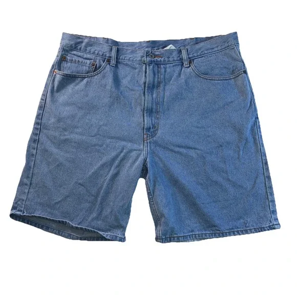Levi's 505 Relaxed Fit Y2K VTG Jean Shorts Men's Size‎ 42 Blue