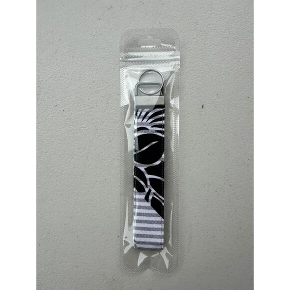 NWOT Handmade Sig Zane Hawaiian Liko Lehua Stripe Key Fob