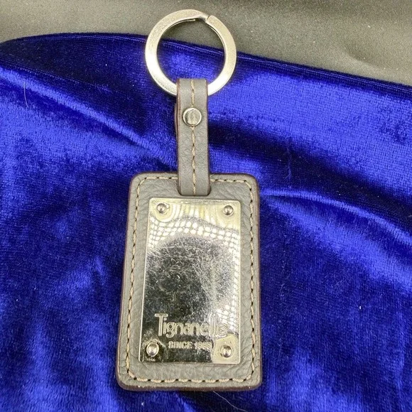 Tignanello Keychain Leather Purse Fob‎
