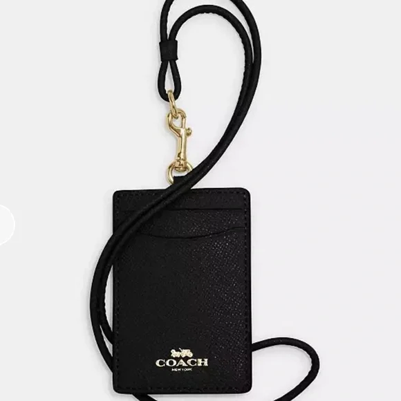 COACH Id Lanyard In Signature Canvas