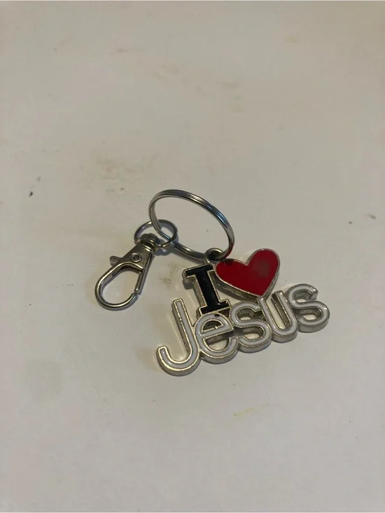 I Love Jesus key Chain