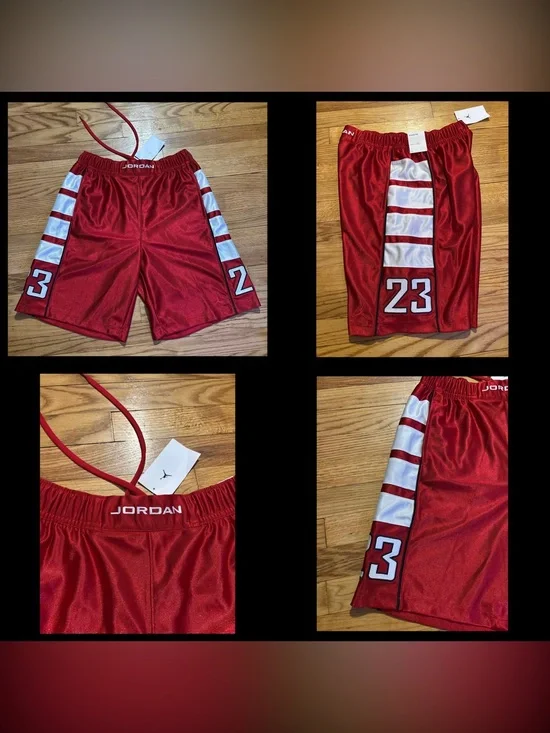 Nike Jordan Brooklyn Cat Scratch  Basketball Shorts Men’s sz L NEW!