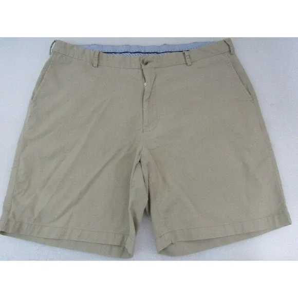 Peter Millar Khaki Tan Shorts Size 40 Cotton Blend