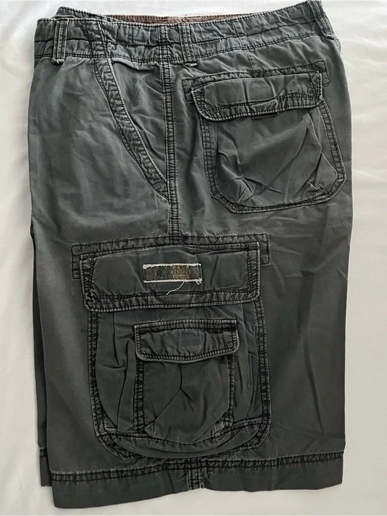 UNIONBAY Men's Cargo Shorts — Charcoal Black