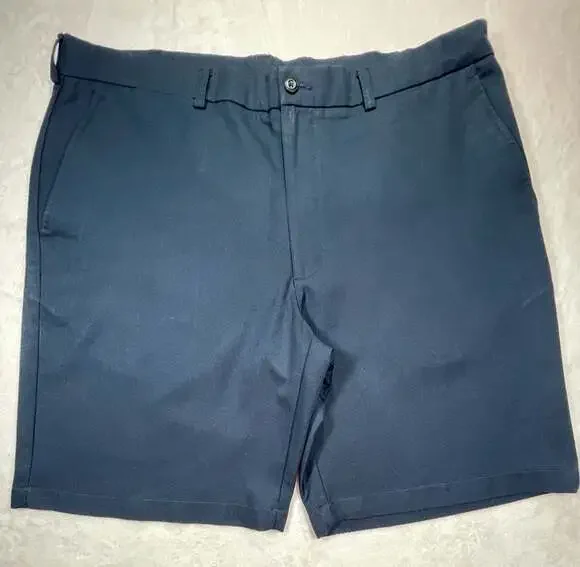 Ben Hogan Performance Men's Flat Front Golf Shorts Navy Size 38