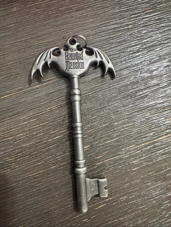 Disney Haunted Mansion Bat Wing Skeleton Key