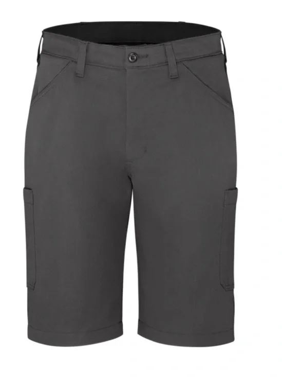Men's Charcoal Cargo Shorts - Lightweight Utility Style