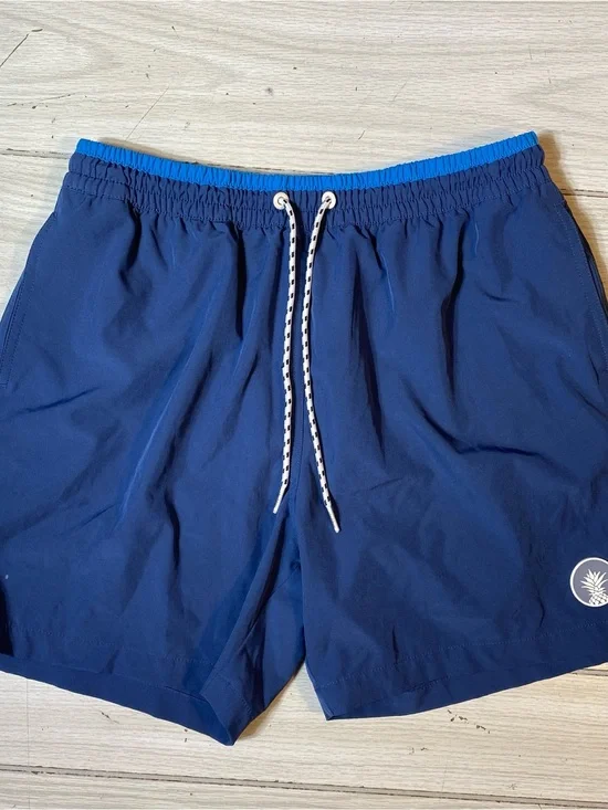 Chubbies Mens Swim Trunk Shorts Blue 5.5