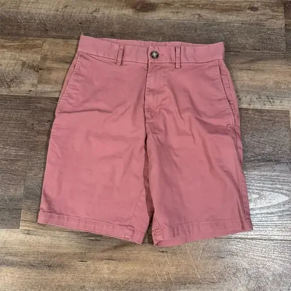 Old Navy Built in Flex Salmon Pink Slim Chino Shorts 28 Golf 8
